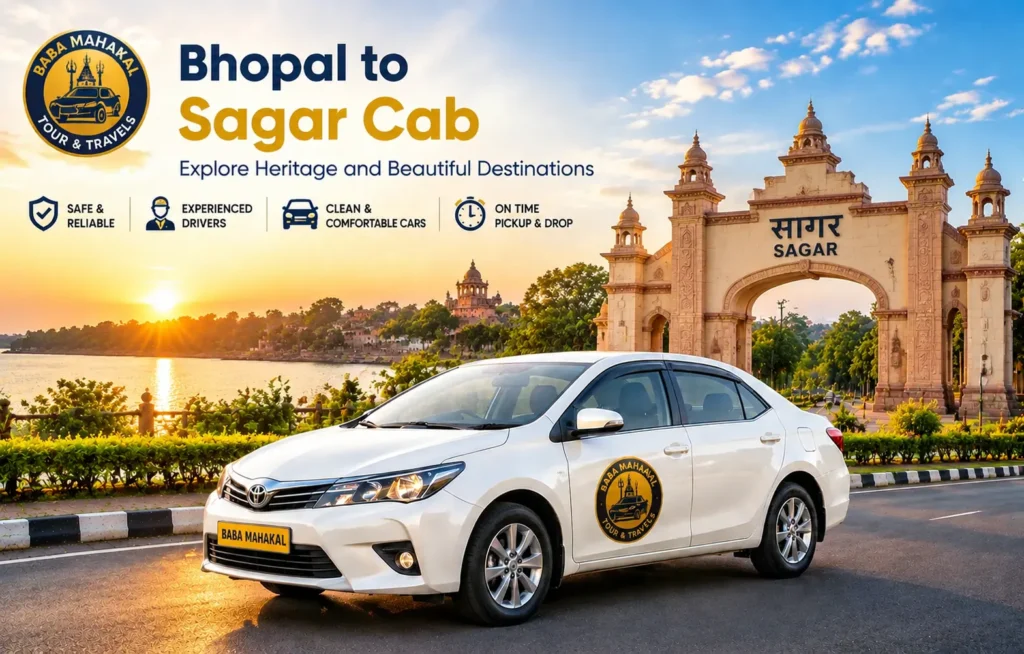 Home 25 Bhopal to Sagar Cab